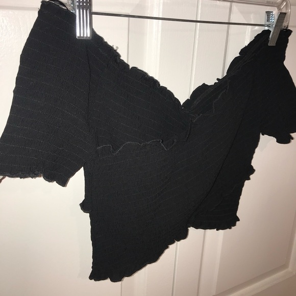 Urban outfitters black shoulder crop top - Picture 5 of 5